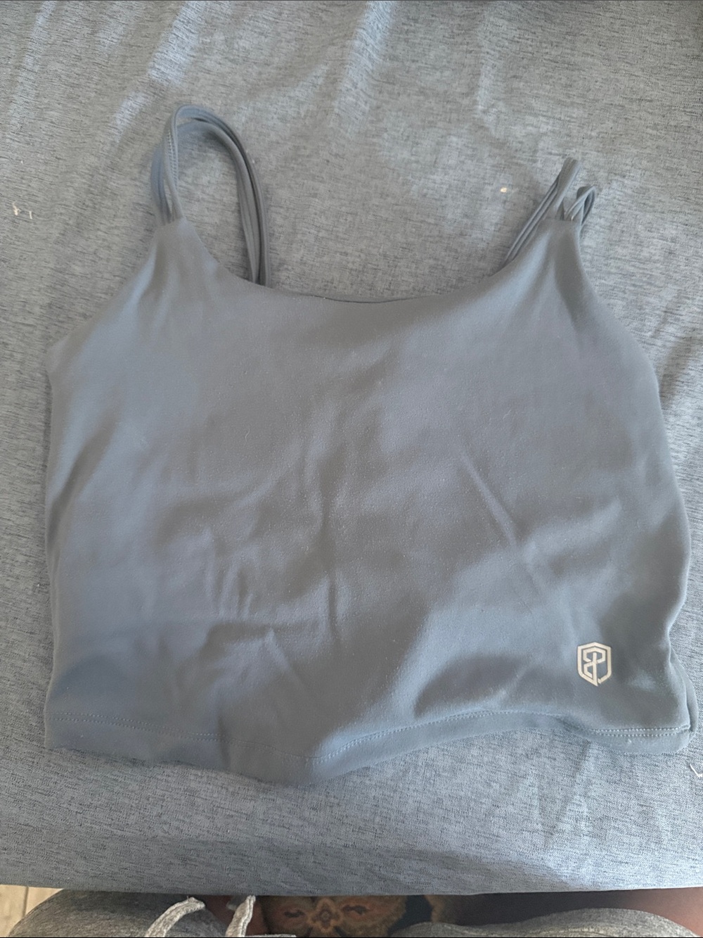 Born Primitive Gray Sports Bra Tank Top